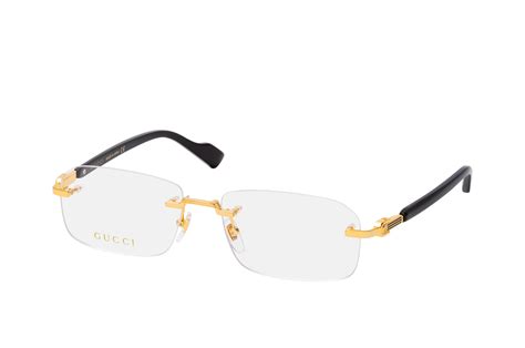 gucci gouden lees bril